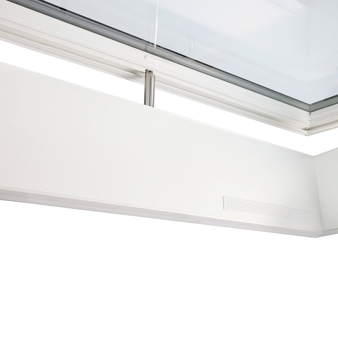 iWindow Strešné okno pre plochú strechu Otváranie na solárnu energiu - Kompletná sada 80x280 cm - Skylux