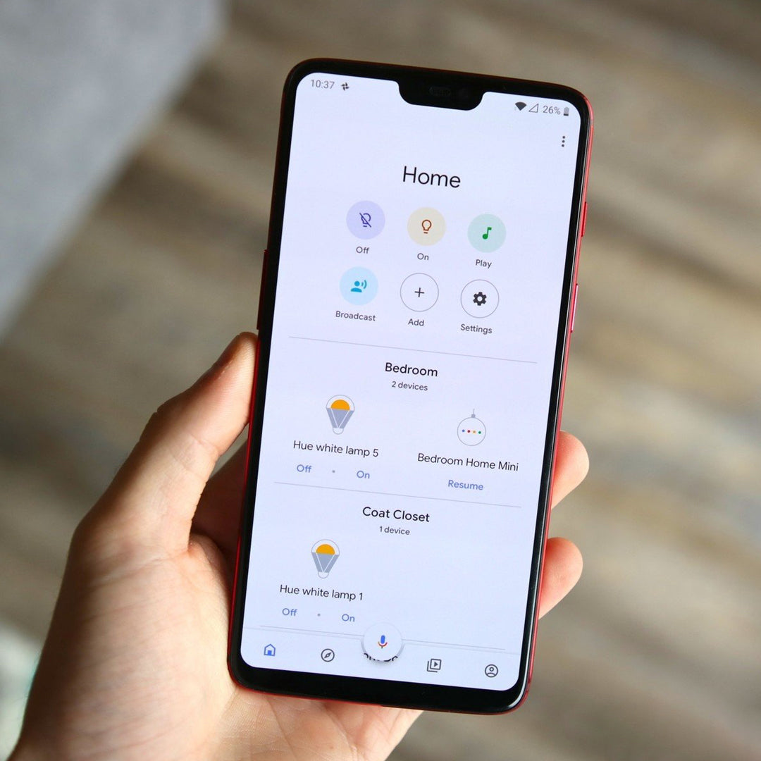 Skylux Matter-apparaat toevoegen in de Google Home app. Scan de QR-code op de afstandsbediening