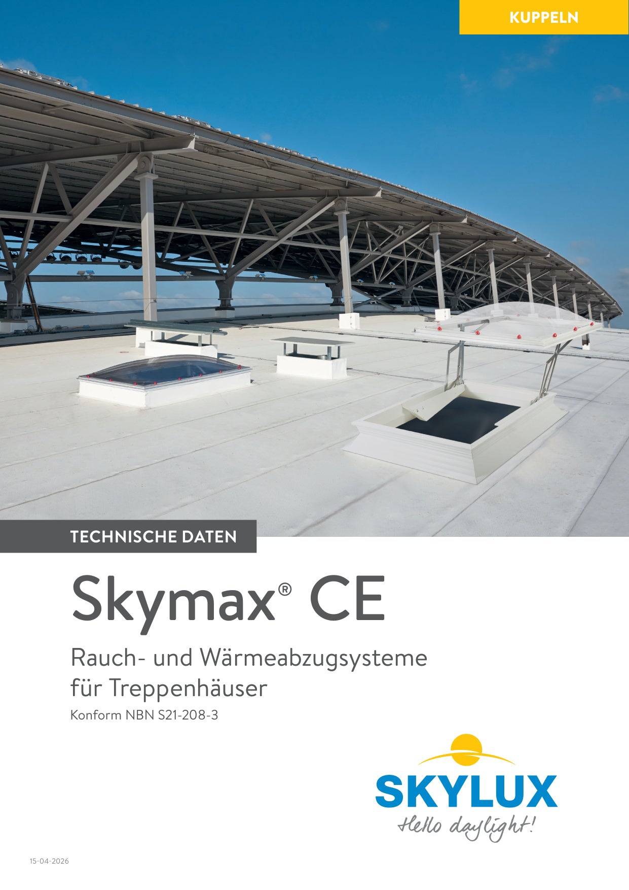 Technisch Dossier Rook- en warmteafvoer - Skylux