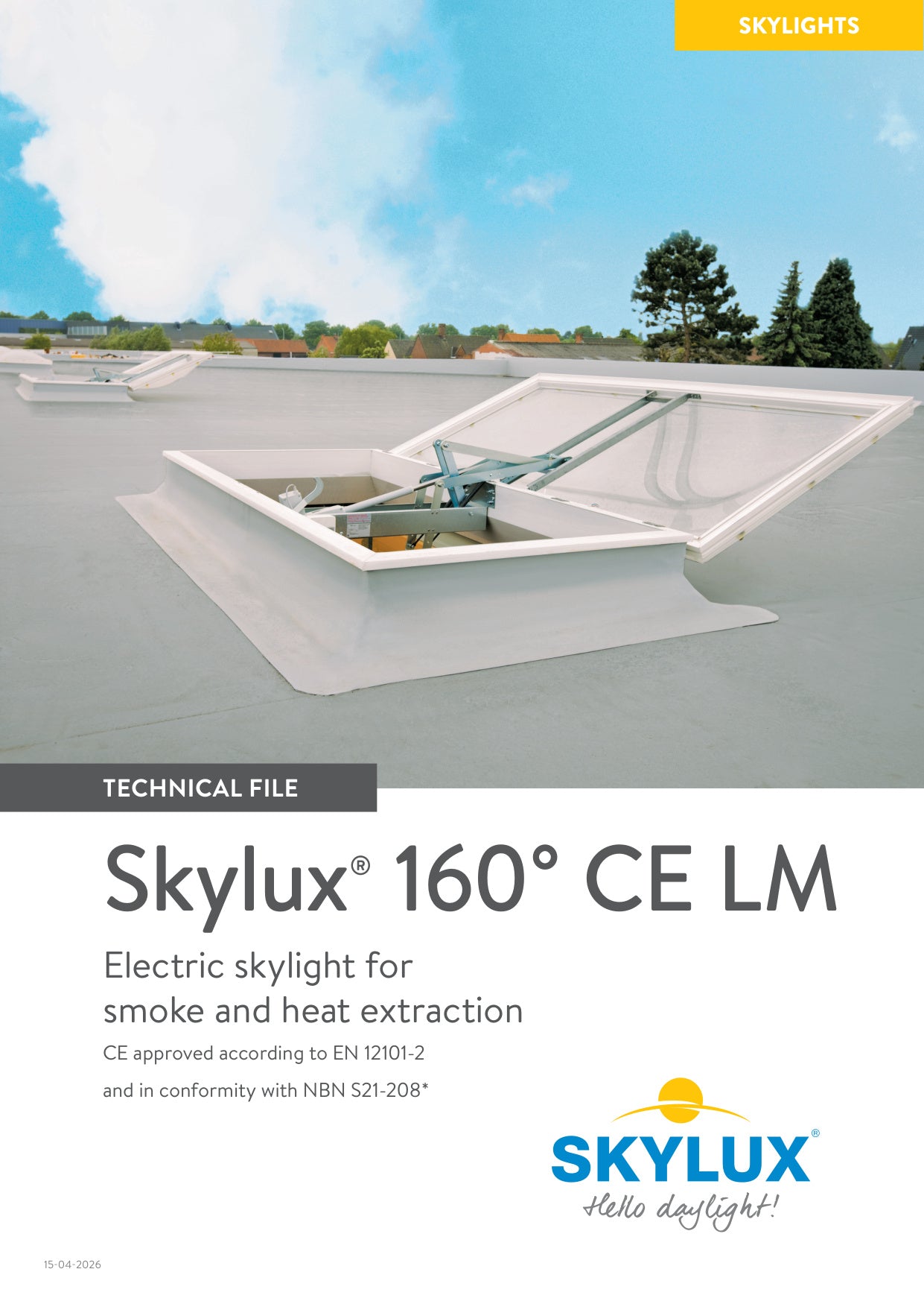 Technisch Dossier Rook- en warmteafvoer - Skylux