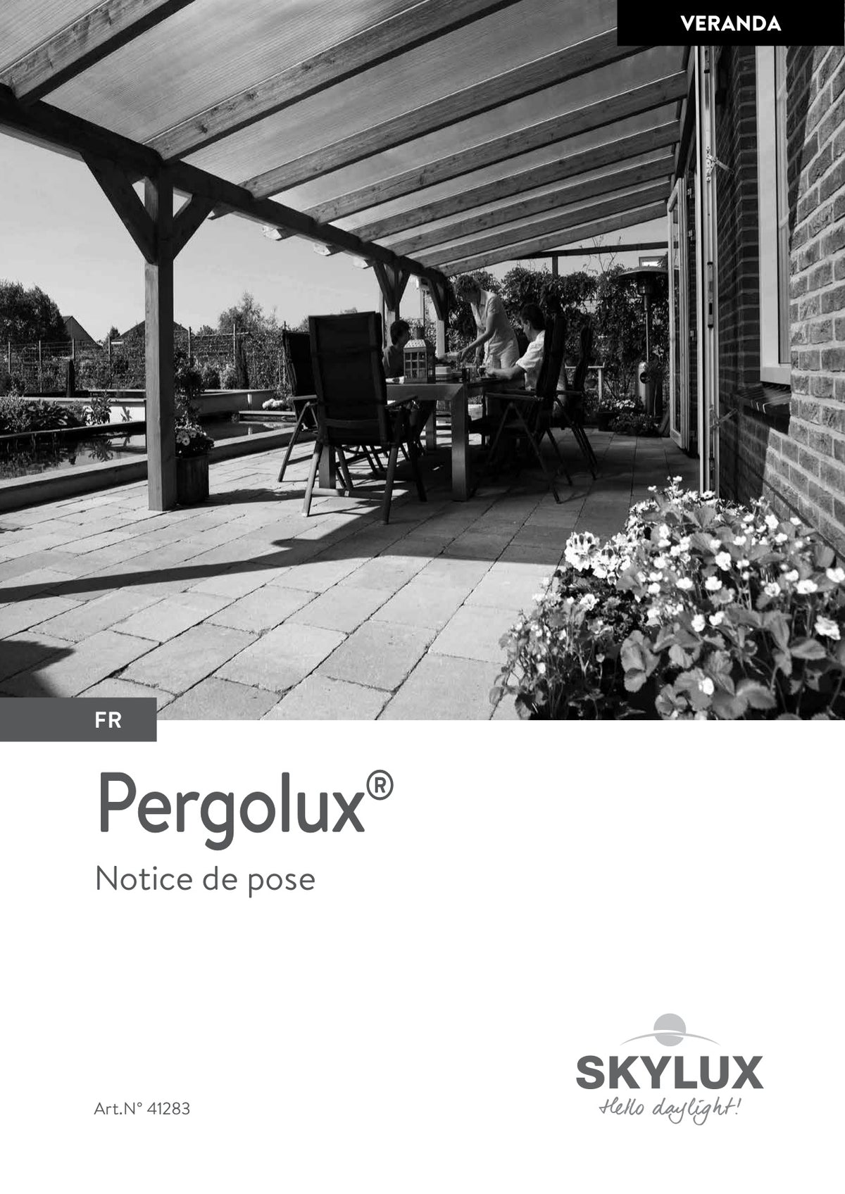 Montážny návod na terasové kryty - Pergolux