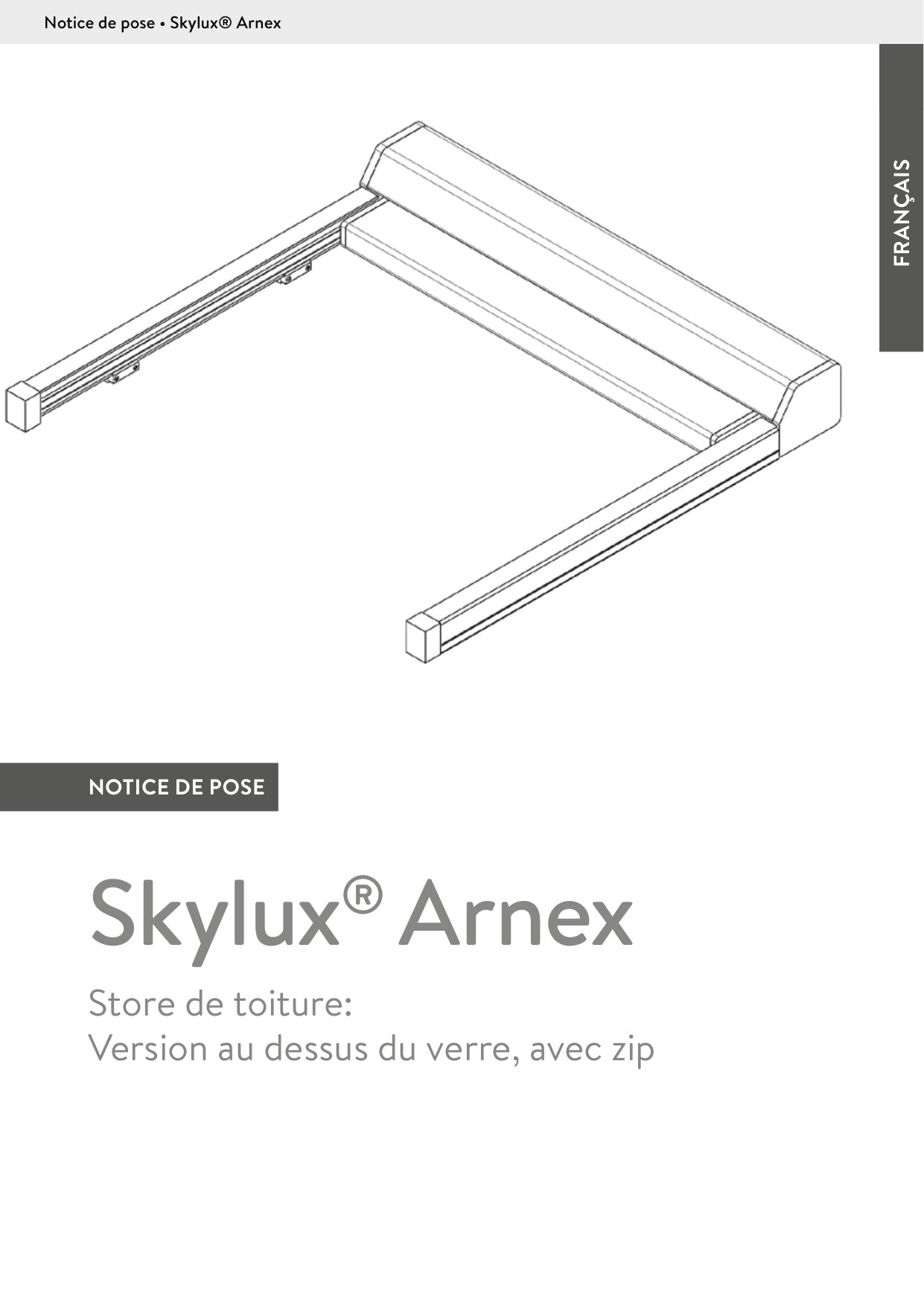 Montagehandleiding Zonwering Veranda - Skylux