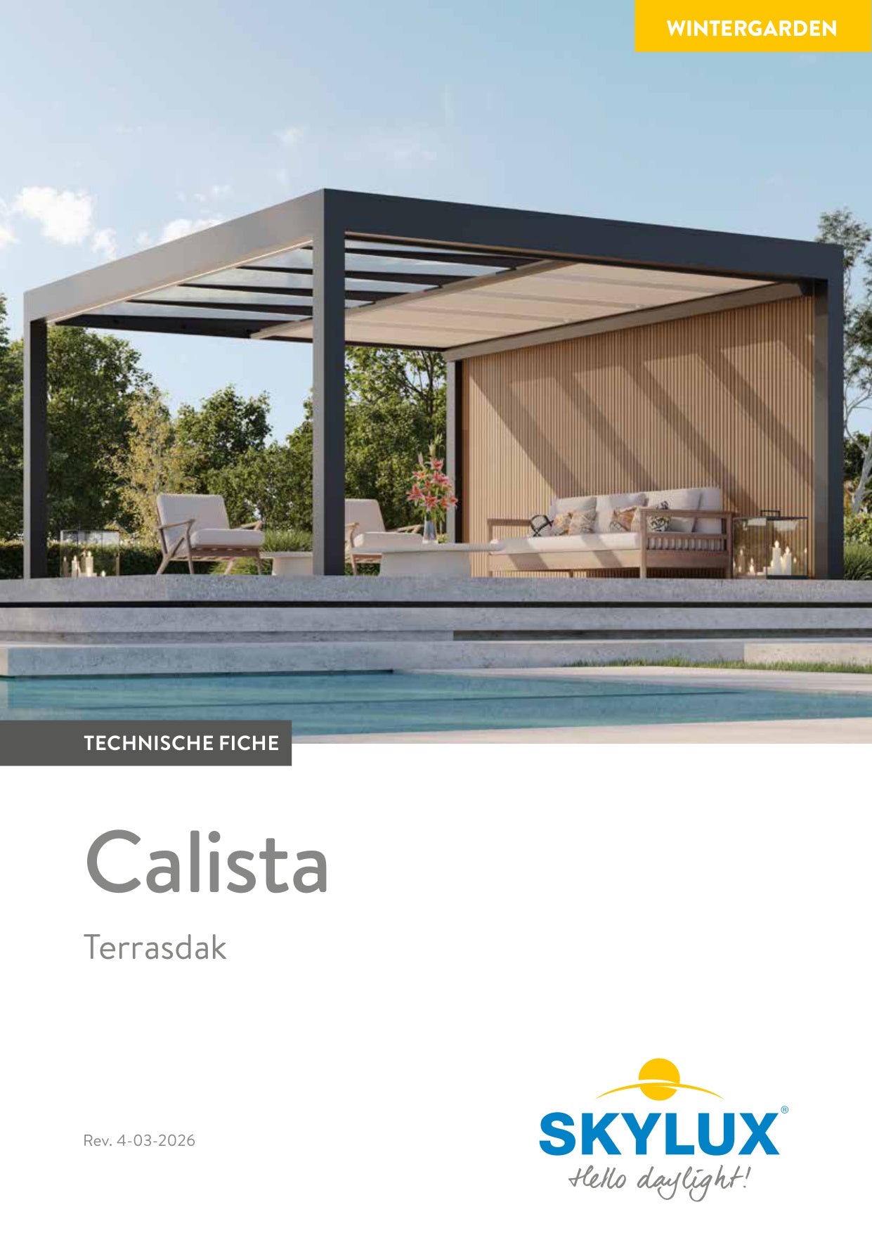 Technisch Dossier Calista - Skylux