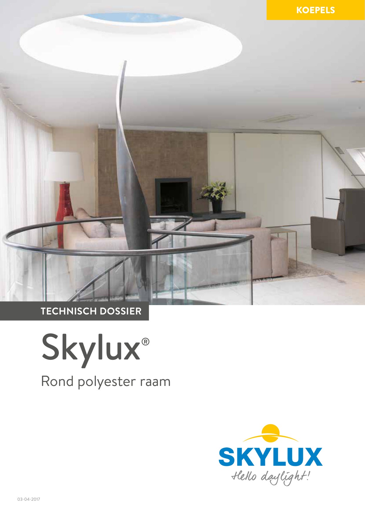 Technisch Dossier Rond polyester raam - Skylux