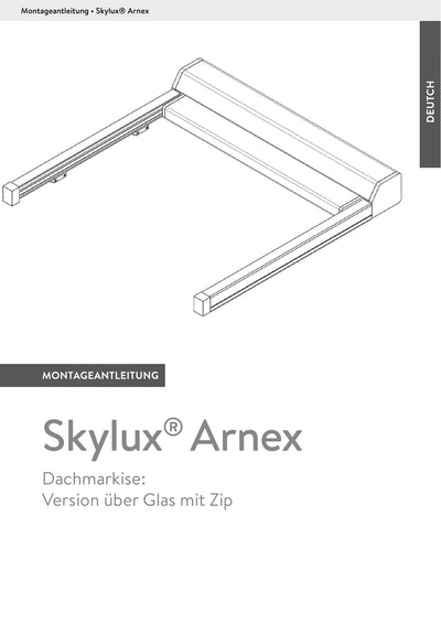 Montagehandleiding Zonwering Veranda - Skylux