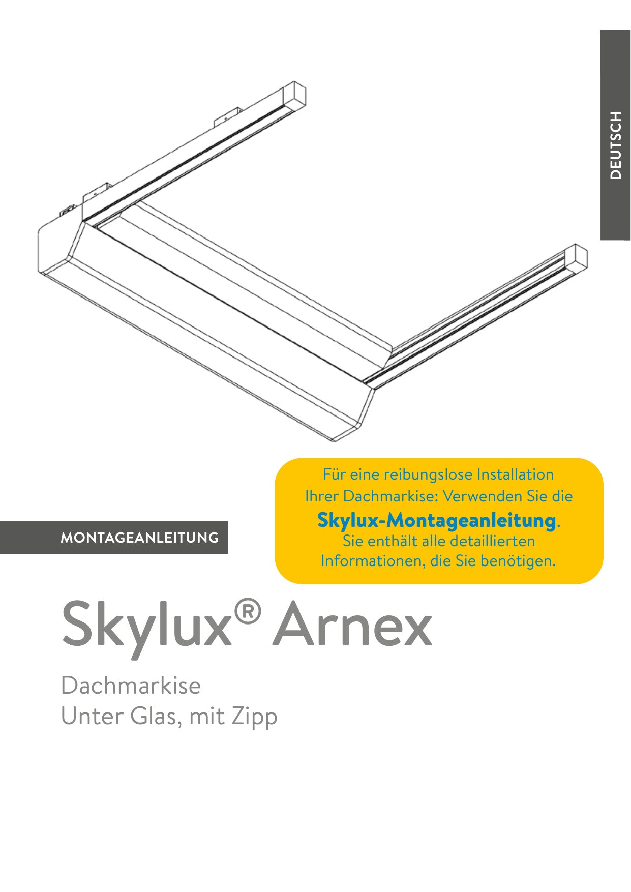 Montagehandleiding Zonwering Veranda - Skylux