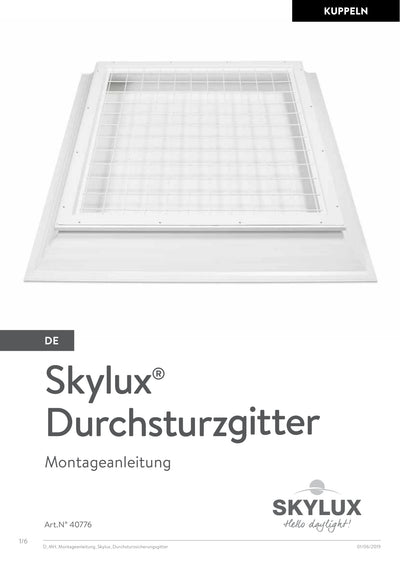 Montagehandleiding Toebehoren & Accessoires - Skylux