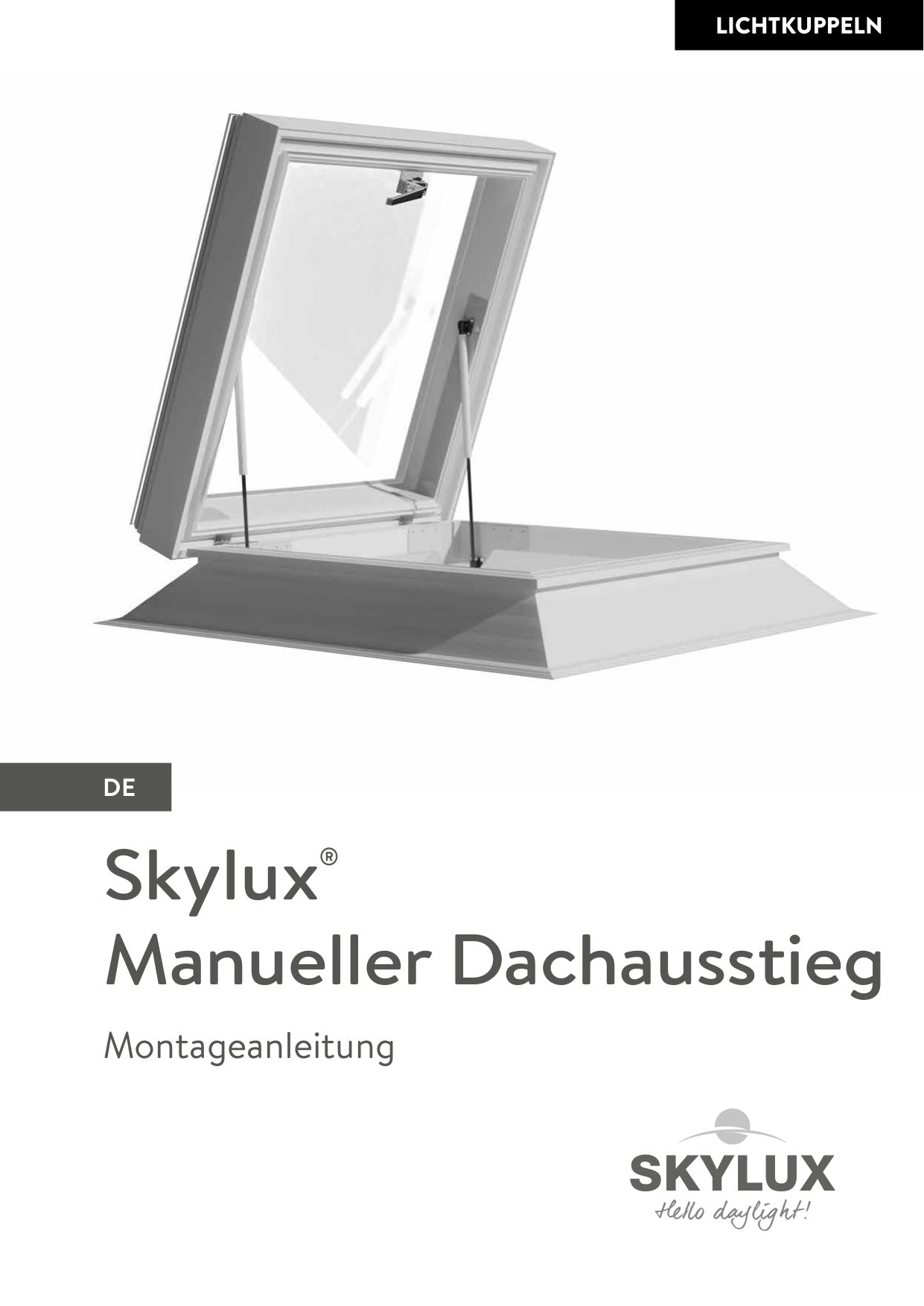 Montagehandleiding Daktoegangssystemen