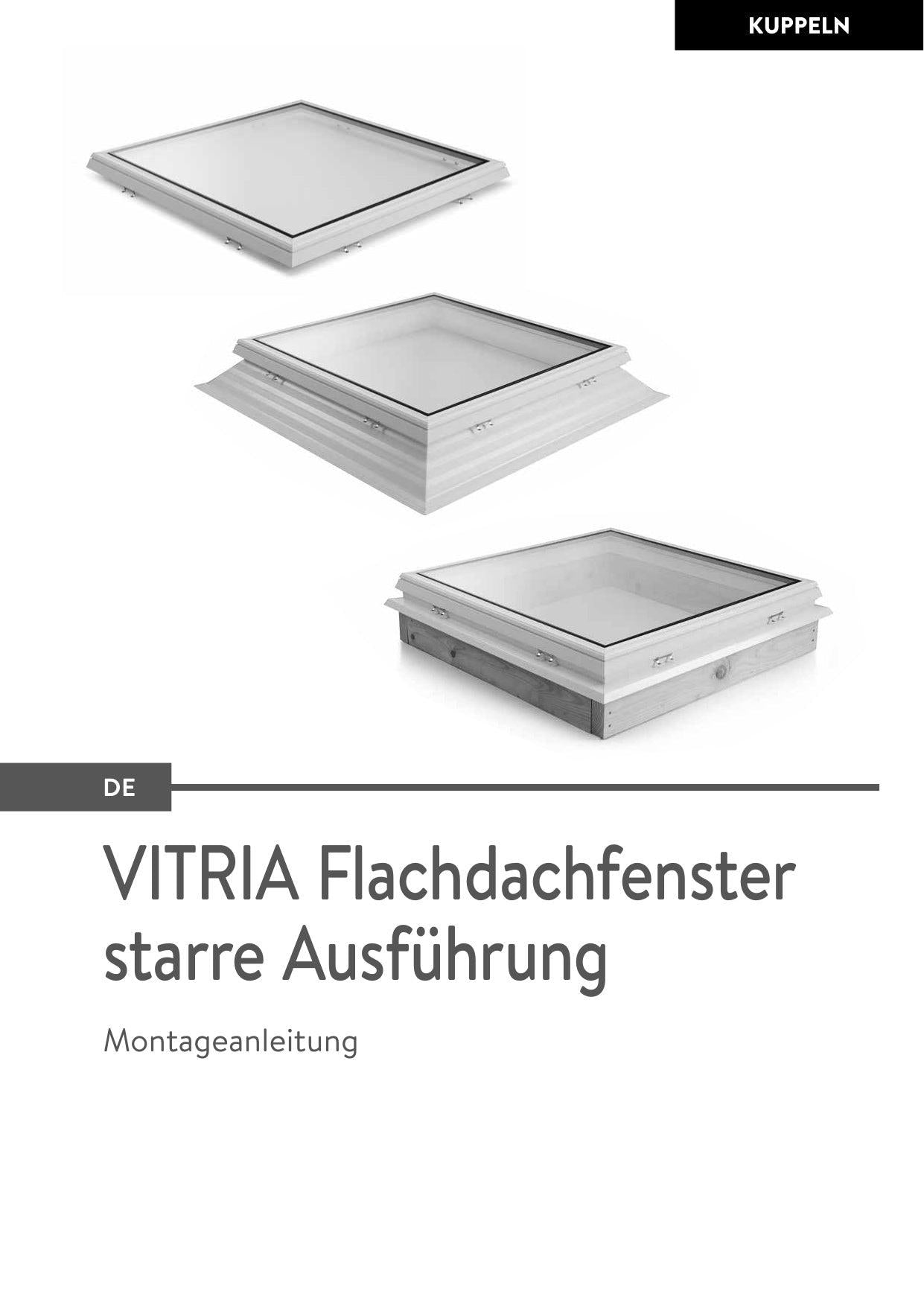 Montagehandleiding Vitria - Skylux