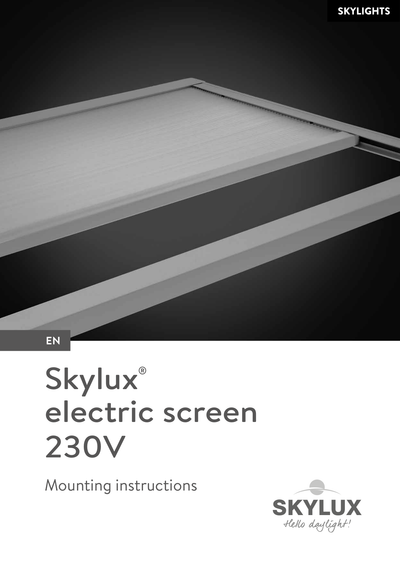 Montagehandleiding Toebehoren & Accessoires - Skylux