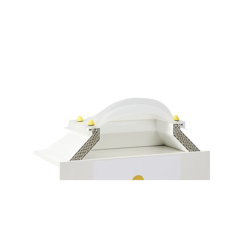 Demo polovičná plastová kupola PMMA s obrubou 16/20 - art.nr 109767