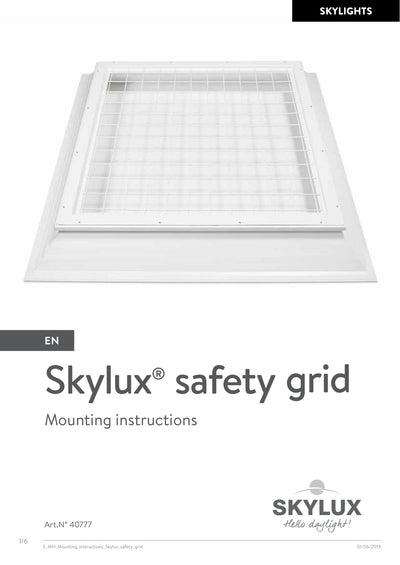 Montagehandleiding Toebehoren & Accessoires - Skylux