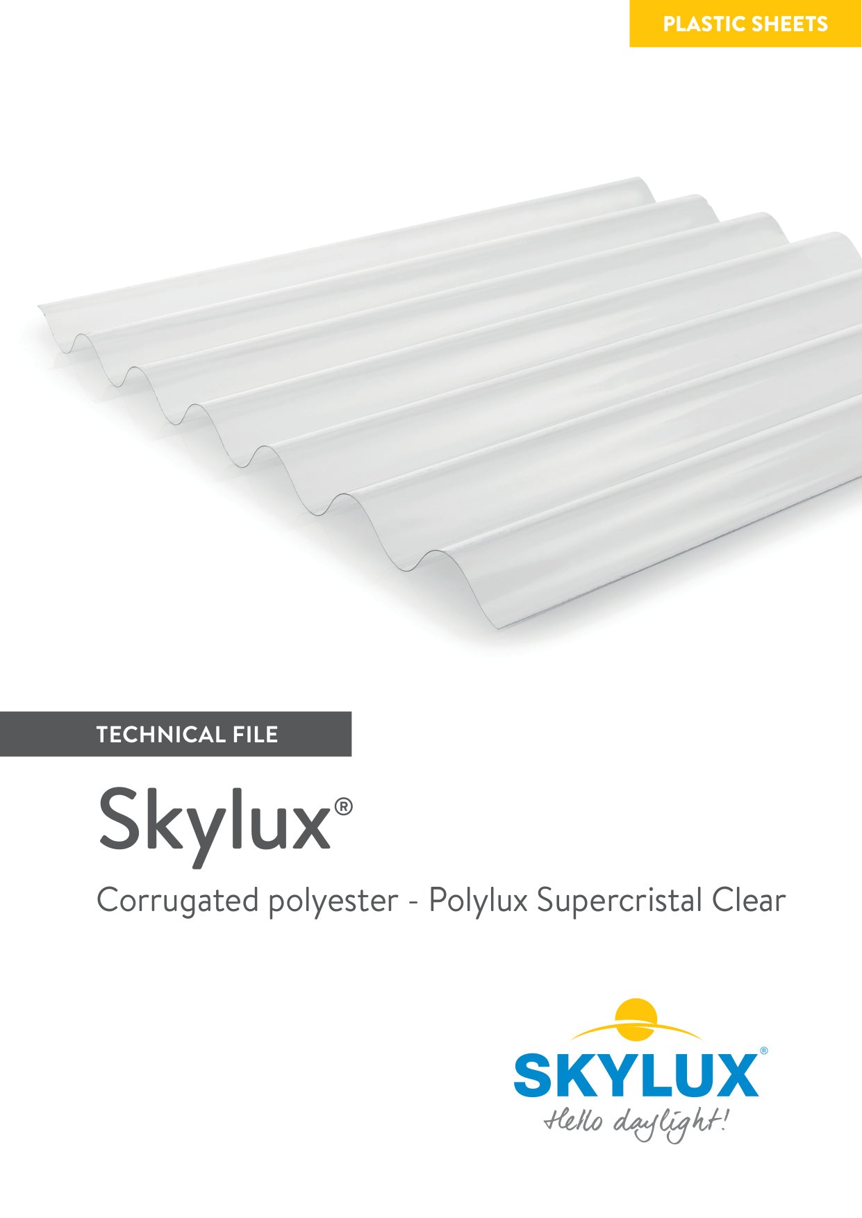 Technisch Dossier Kunststofplaten - Skylux