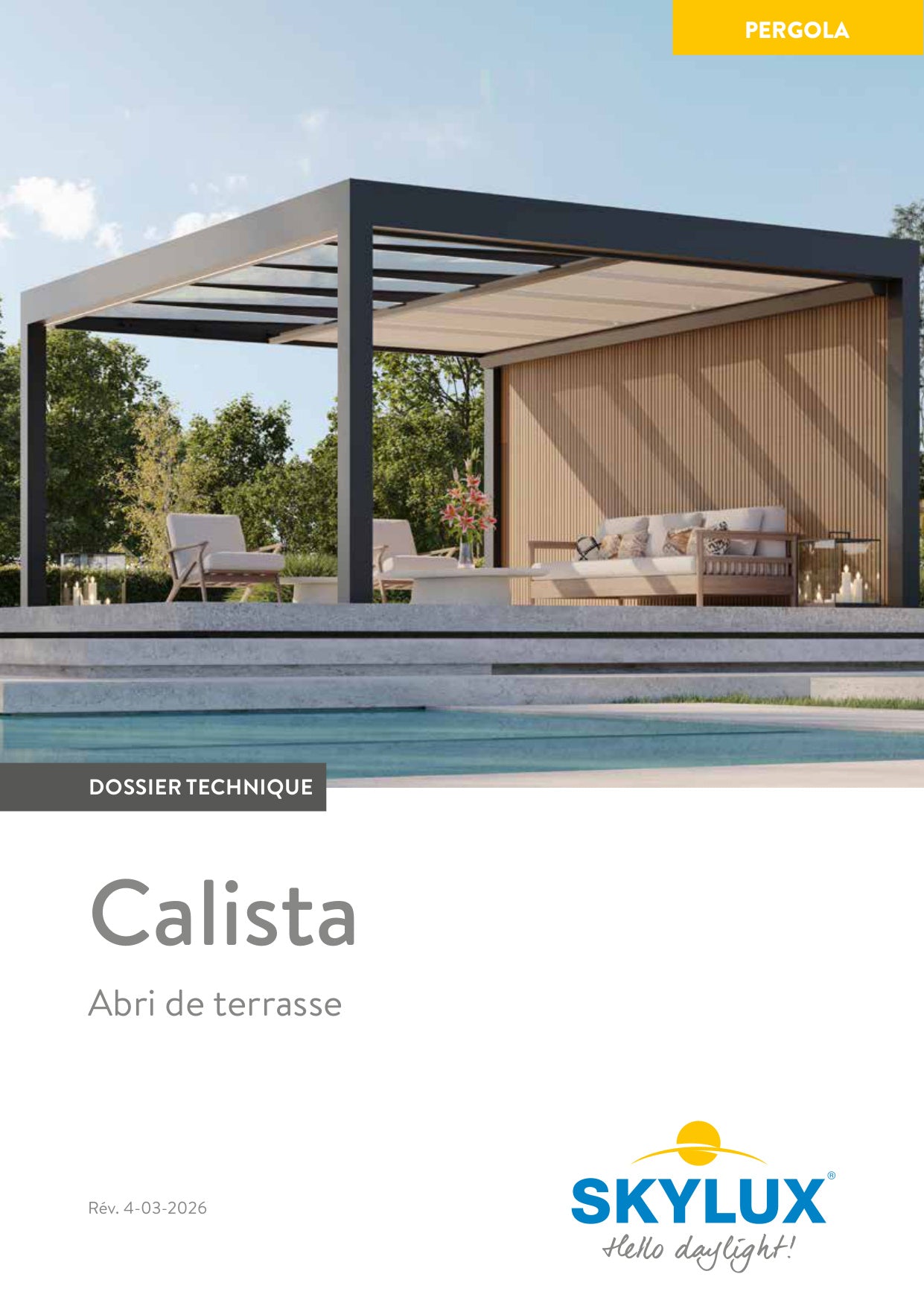 Technisch Dossier Calista - Skylux