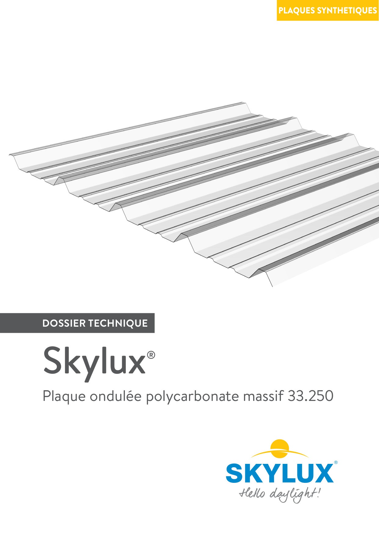 Technisch Dossier Kunststofplaten - Skylux