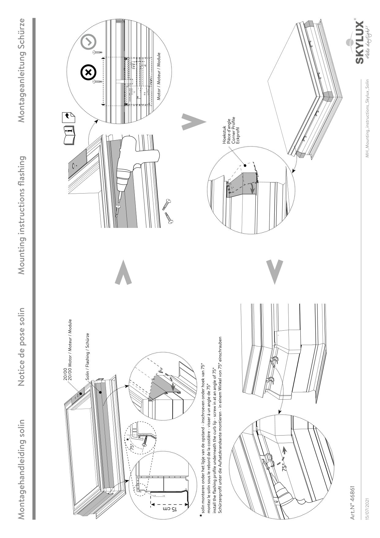 Montagehandleiding Solin / Hoestukken - Skylux