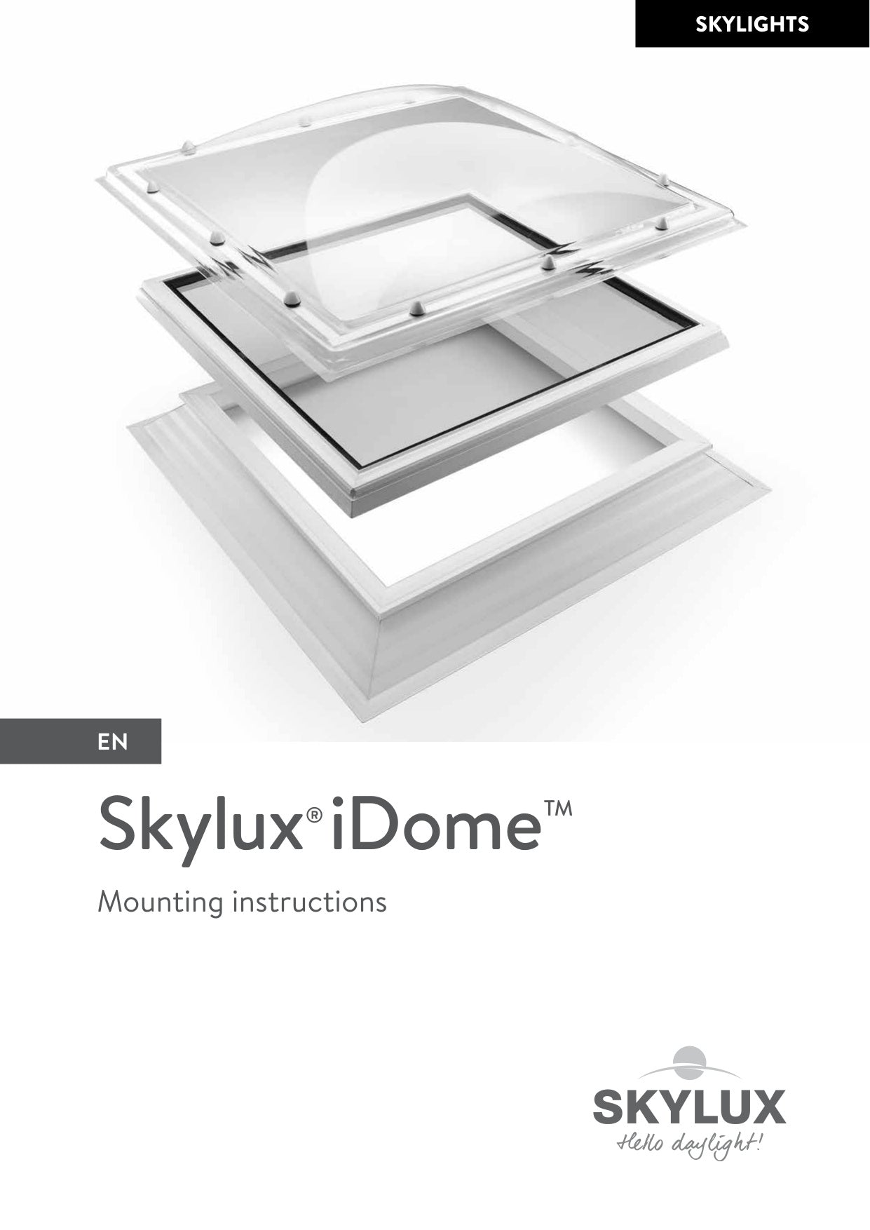 Montagehandleiding iDome - Skylux