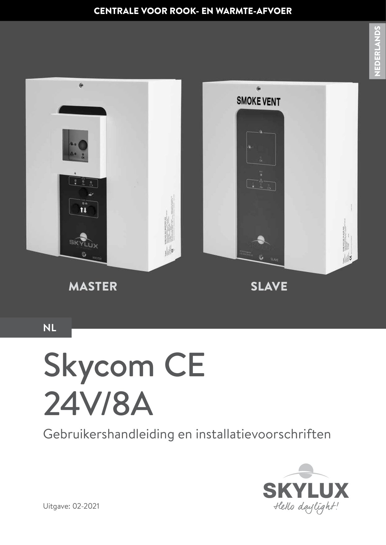 Montagehandleiding Skycom Controle Units