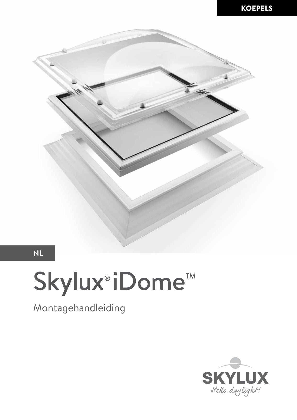 Montagehandleiding iDome - Skylux