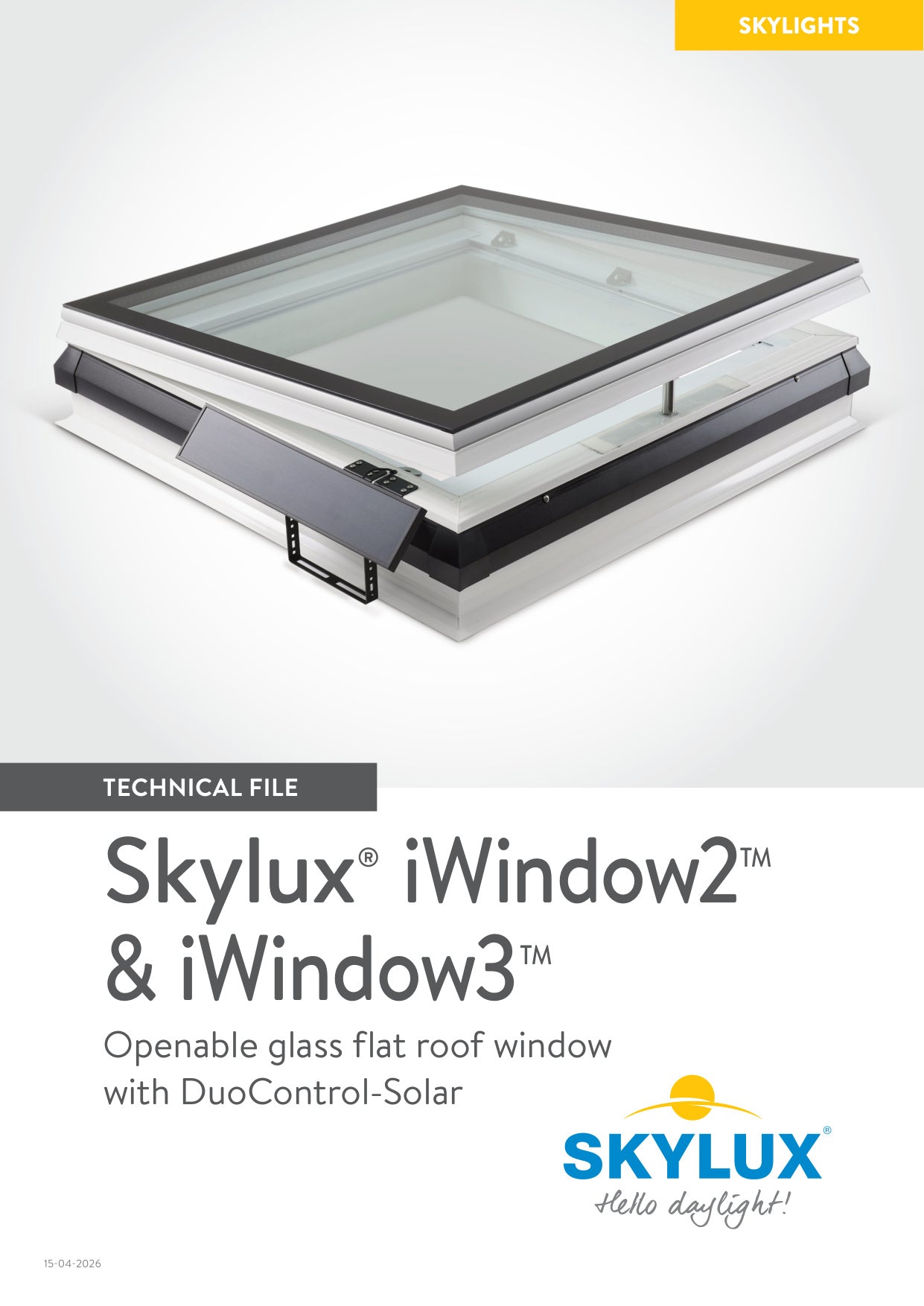 Technisch Dossier iWindow - Skylux