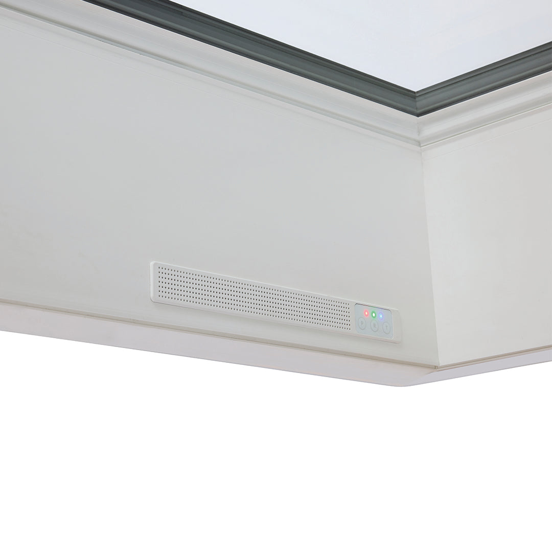 iWindow Strešné okno pre plochú strechu Otváranie na solárnu energiu - Kompletná sada 80x280 cm - Skylux